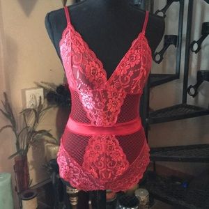 NWOT Lipstick 💄 Red Sexy One Piece Lingerie